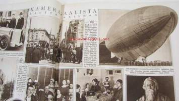 Suomen Kuvalehti 1926 nr 16, Reo automainos, tulennielijöitä, metsänvartija Juho Holm, uutiskuvia: Naantalin Kaivohuone - lumen tuhoja