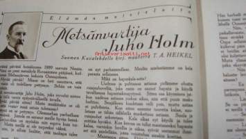 Suomen Kuvalehti 1926 nr 16, Reo automainos, tulennielijöitä, metsänvartija Juho Holm, uutiskuvia: Naantalin Kaivohuone - lumen tuhoja