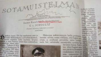 Suomen Kuvalehti 1926 nr 18, G.S. Schoultz: sotamuistelmani, luutnantti Herman Liikasen hautaus, Hugo N. Granlund: Kolumbian öljylähteillä, Lauri Viita