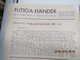 Flitiga händer 1935 nr 8 -käsityölehti