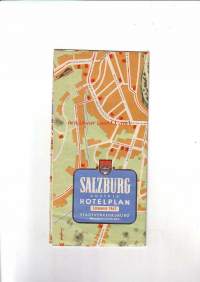 Salzburg Austria Hotelplan Sommer 1961