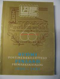 Lape. Postimerkkiluettelo 1980-1981. 60-vuotisluettelo