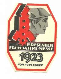 Breslauer Fruhjahrs-Messe 11-14.3.1923