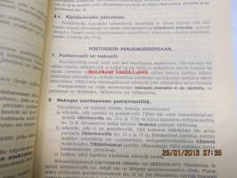 Postisiirtotilit 1950 Postgirokonton