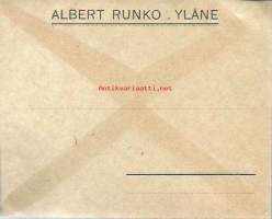 Albert Runko Yläne -  blanco firmakuori
