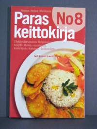 Paras keittokirja. No 8.Muut nimekkeet:Kansialanimeke: Täyttäviä ohukaisia, helppoa ja kevyttä, makuja mausteista ; Kokkikoulu: Kohokas-taidonnäyte