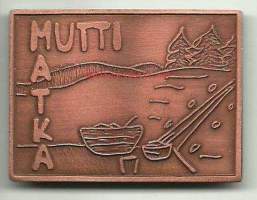 Muttimatka hiihto - mitali  40x55 mm 1-puol