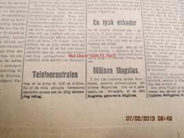 Hufvudstadsbladet Extranumer Lördagen den 13 april 1918 + Söndagen 14 april + Måndagen 15 april + Tisdagen 16 april -Helsingin takaisinvaltauksen ja saks.