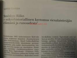 Tuulen jäljillä. Kalevalaseuran vuosikirja 1977-1978. Kirjoituksia kansanperinteestä ja kulttuurihistoriasta