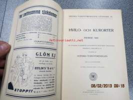 Hvilo- och kurorter i Sverige 1909