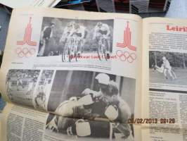 TUL 1980 nr 16 -lehti, kansikuvassa Miska  Olympia Moskova 1980 maskotti
