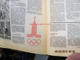 TUL 1980 nr 16 -lehti, kansikuvassa Miska  Olympia Moskova 1980 maskotti