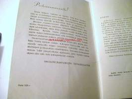 Perheenemännän lihaopas - Osuusteurastamojen Tutklimuslaitoksen julkaisu nr  (teurastuksen sivutuotteiden esittelyä ruokaraaka-aineiksi; maksa, sydän,