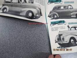 Oldsmobile series 60, series 70 1939 -myyntiesite