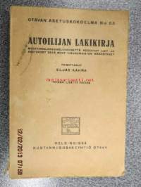Autoilijan lakikirja 1926