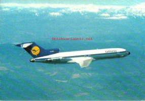 B 727 Europe Jet  - kulkematon  postikortti