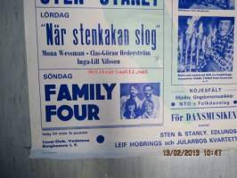 Sikfesten i fiskeläget - Borghamn - Sten &amp; Stanly, Mona Wessman, Clas-Göran Hederström, Inga-Lill Nilsson, Family Four - Halstringsexperten Karl Tano (från