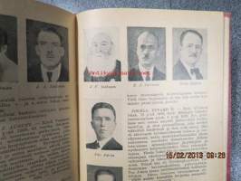 Punainen Kalenteri 1930 sis. mm. artikkelit; Simo Hurtta ja ihmissyöntiä Suomessa, Kanadan siirtolaiselämää, Töllinmies Amerikassa, Kaniininhoidosta, Ay-liike