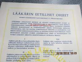 Lääkärin eetilliset ohjeet