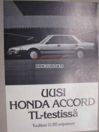 Honda Accord -testi Tuulilasi 11/85 eripainos