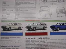Honda Civic 4-door wagon -myyntiesite