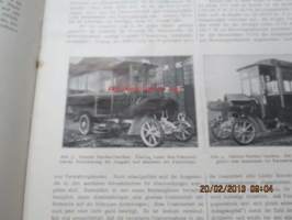 Automobil-Rundschau - Zeitschrift des Mitteleuropäischen Motorwagen-Vereins, Mitte Dezember 1913 -varhainen autolehti