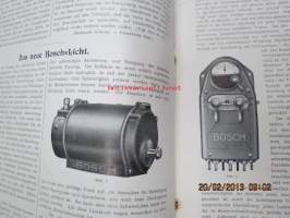 Automobil-Rundschau - Zeitschrift des Mitteleuropäischen Motorwagen-Vereins, Ende September 1913 -varhainen autolehti