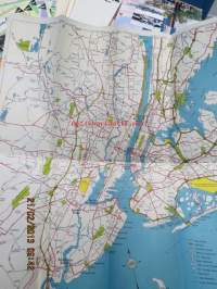 Metropolitan New Jersey - New York Highways -kartta