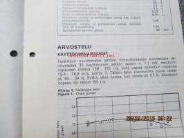 McCulloch Power Mac 330 moottorisaha Vakola koetusselostus 1980