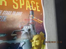 Anchovies from outer space -fiktiivinen Bonk-elokuva, juliste / -fictituous Bonk movie poster