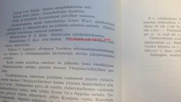 Yksityismetsänhoitajayhdistyksen kertomus toimintavuodelta 1938