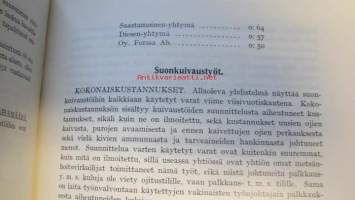 Tietoja Suomen puunjalostusteollisuuden metsätaloudesta vuonna 1932