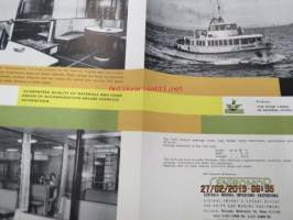 Passenger Boat SZ-600 / Entromor / The River Yards on Gdansk-Stogi -matkustaja-aluksen esite