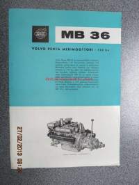 Volvo-Penta NB 36 120 hv merimoottori -myyntiesite