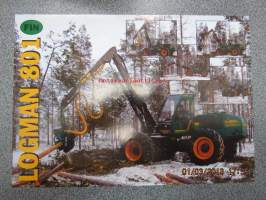 Logman 801 harvesteri -myyntiesite