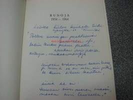 Runoja 1934-1964