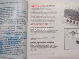Rotring piirustusvälineet -myyntiesite