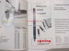 Rotring piirustusvälineet -myyntiesite