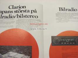 Clarion bilradio / bilstereo -myyntiesite