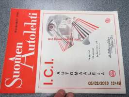 Suomen Autolehti 1951 nr 3 maaliskuu, sis. mm. seur artikkelit / kuvat / mainokset; Ajoneuvojen katsastuksista, Havaintoja Monte-Carlon ajosta, Nokia, Nulac