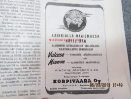 Suomen Autolehti 1951 nr 3 maaliskuu, sis. mm. seur artikkelit / kuvat / mainokset; Ajoneuvojen katsastuksista, Havaintoja Monte-Carlon ajosta, Nokia, Nulac