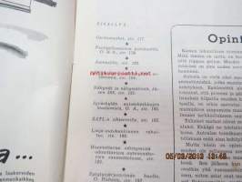 Suomen Autolehti 1951 nr 3 marraskuu, sis. mm. seur artikkelit / kuvat / mainokset; Esso tippaukko, Puolipallomainen puristustila, Linja-autohankinnan rahoitus, Sun