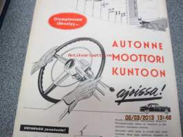 Suomen Autolehti 1951 nr 3 marraskuu, sis. mm. seur artikkelit / kuvat / mainokset; Esso tippaukko, Puolipallomainen puristustila, Linja-autohankinnan rahoitus, Sun