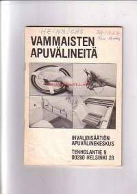 Vammaisten apuvälineitä