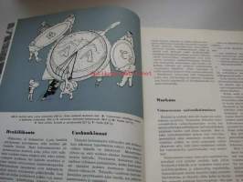 Me kaikki A. Ahlström Osakeyhtiön henkilökuntalehti 1959 nr 1, kuvia Warkauden tehdas, Uuno Hovilainen muistelee, Heikki Loikkanen, Eino Uuttera