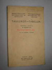 Ammattikoulujen matemaattiset ja teknilliset taulukot Yrkesskolornas matematiska och tekniska tabeller