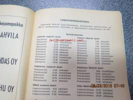 Herättäjäjuhlat Kouvola 2-4.7.1963 Juhlaopas