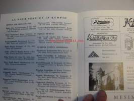 Invitation to Finland program of all-inclusive tours in Finland 1955