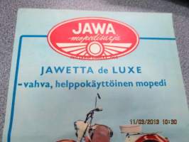 Jawa Jawetta de Luxe mopedi -myyntiesite