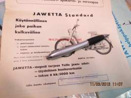Jawa Jawetta de Luxe mopedi -myyntiesite